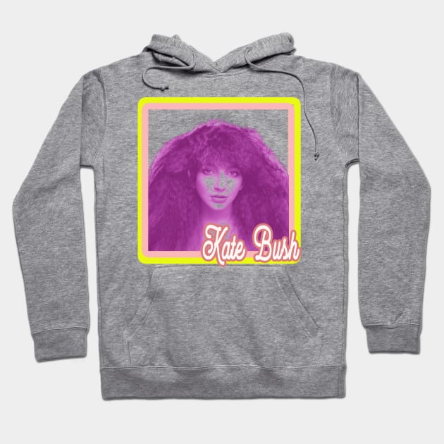 Kate Bush - Retro 80s Hoodie by Deorans